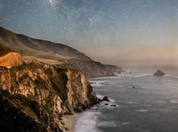 "Big Sur in the Moonlight" Photographer: Bill Shupp